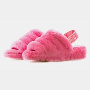 UGG Fluff Yeah Slides in Pink
